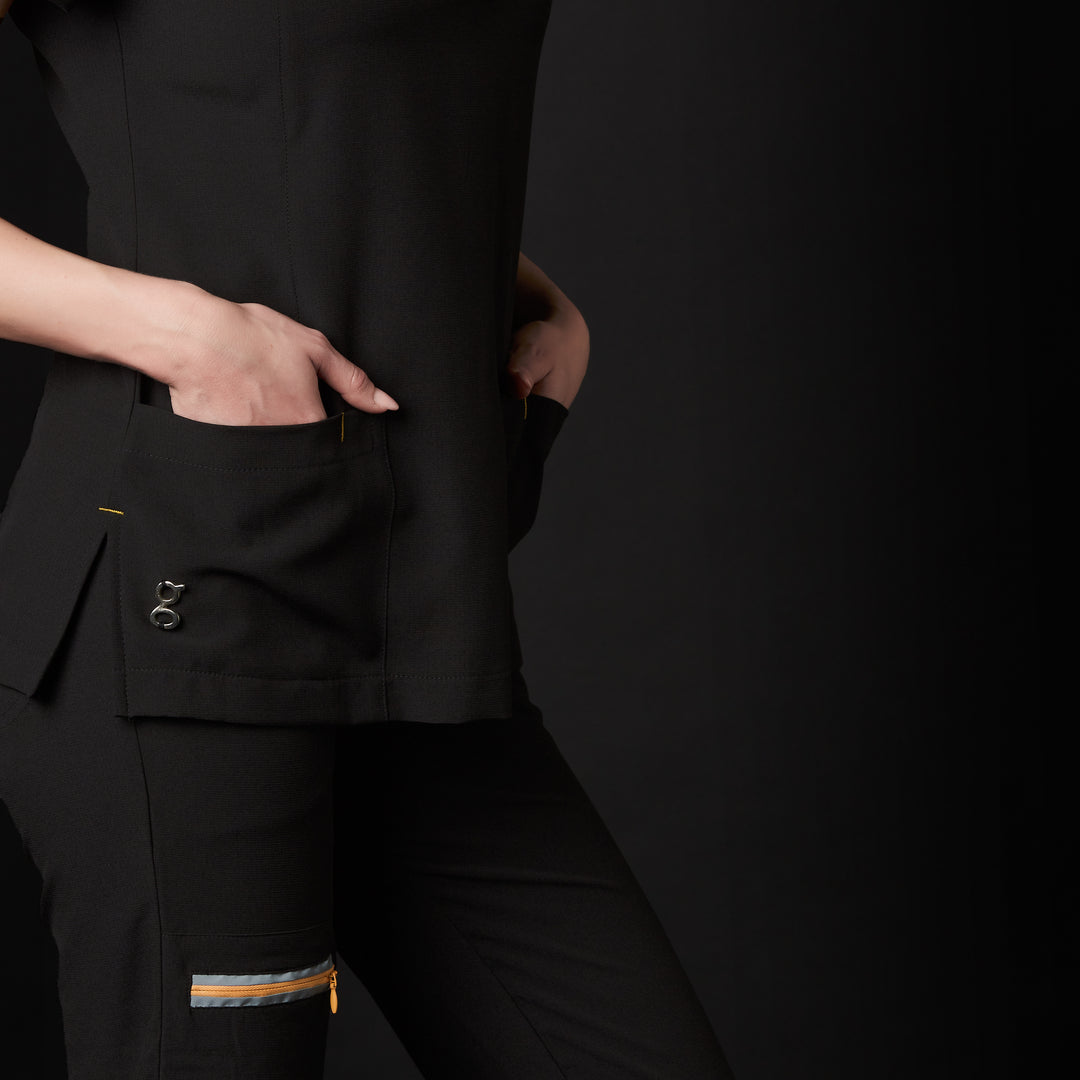 pijama para mujer en color negro