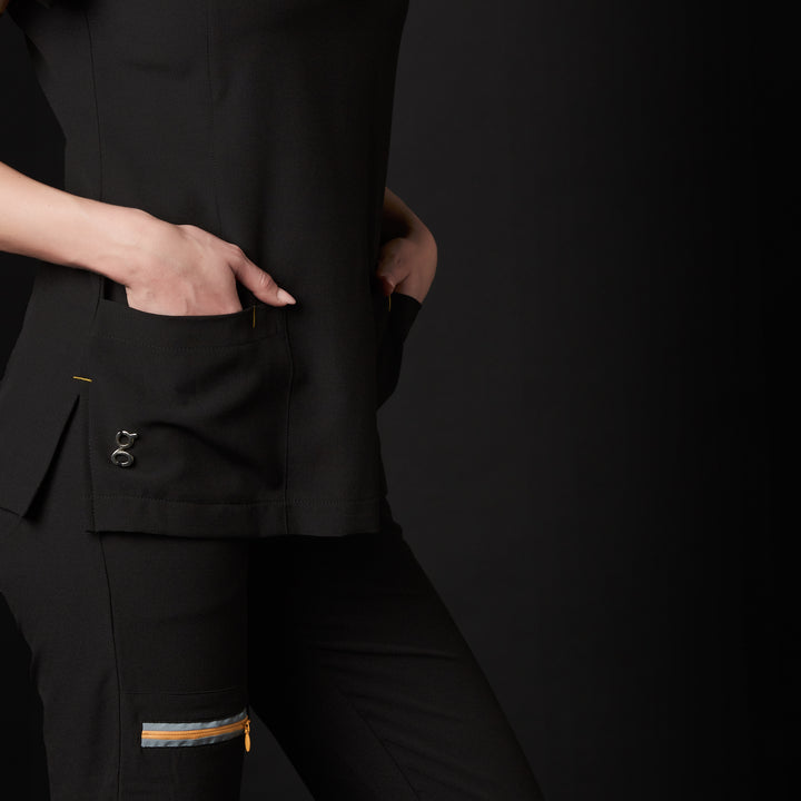 pijama para mujer en color negro