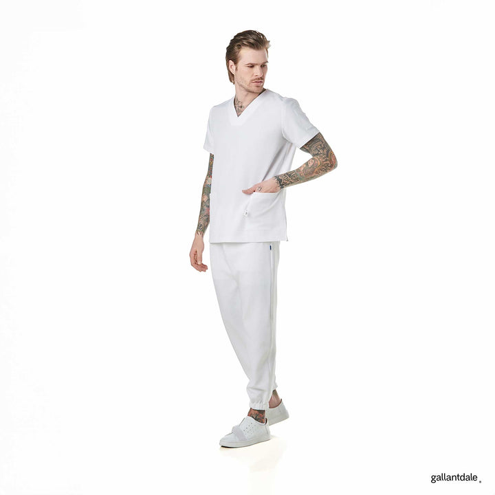 pijama para hombre en color blanco