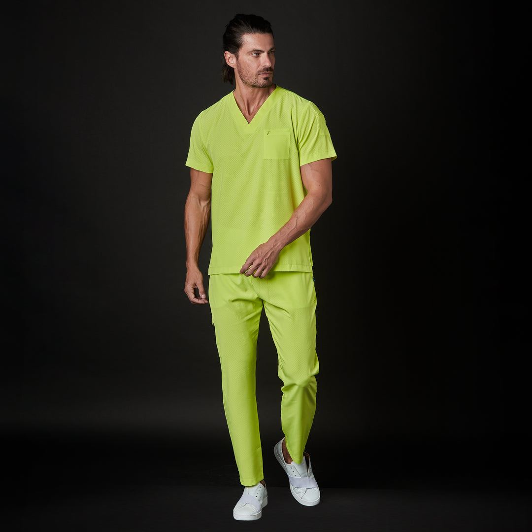 pijama para hombre en color amarillo