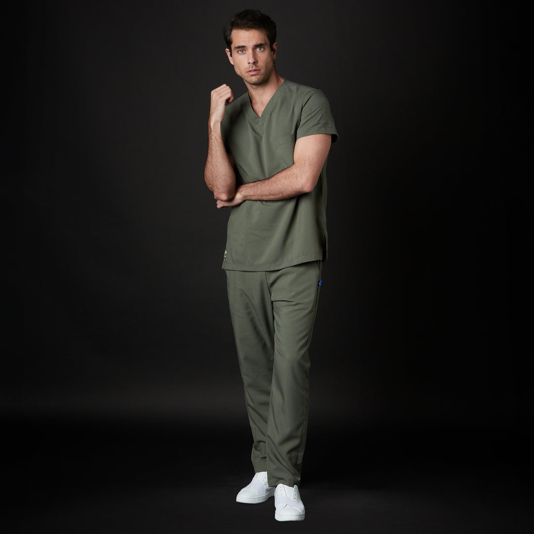 pijama para hombre en color verde