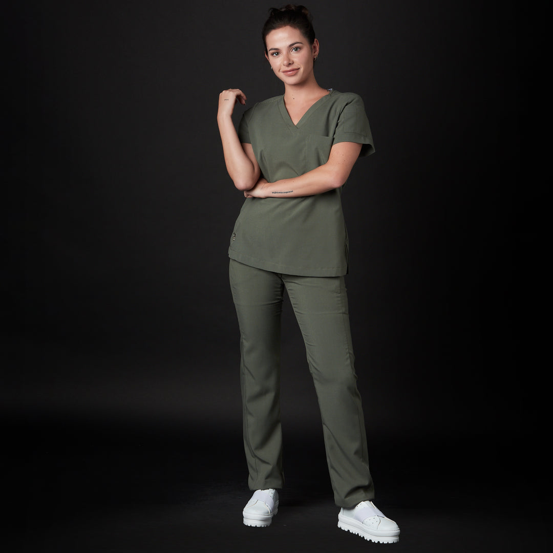 pijama para mujer en color verde