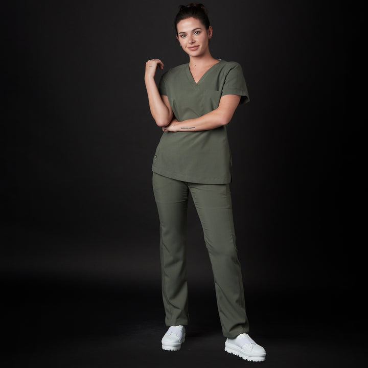 pijama para mujer en color verde