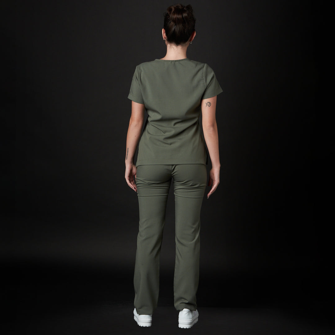 pijama para mujer en color verde