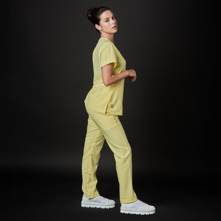 pijama para mujer en color amarillo