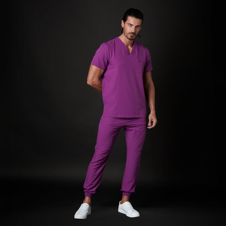 pijama para hombre en color morado