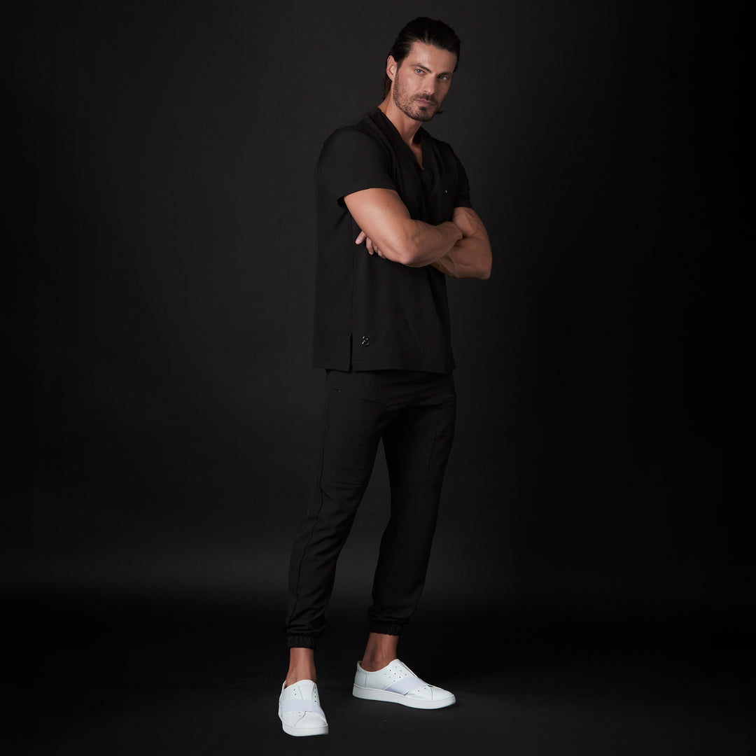 pijama para hombre en color negro