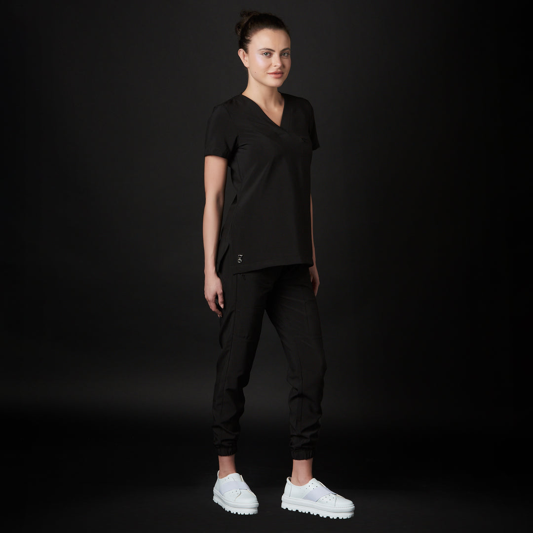 pijama para mujer en color negro