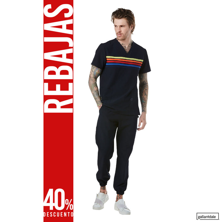 Pijama Sanitario Amalfi Hombre Square