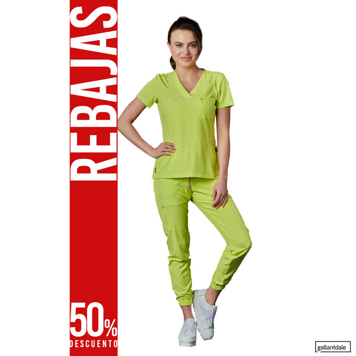 Pijama Sanitario Rockwell de Mujer Summer Hold Multiverse