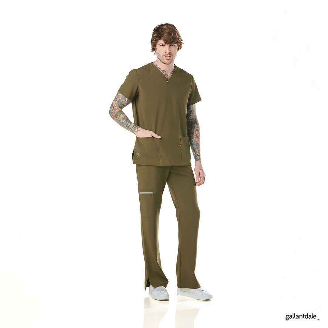 pijama para hombre en color verde