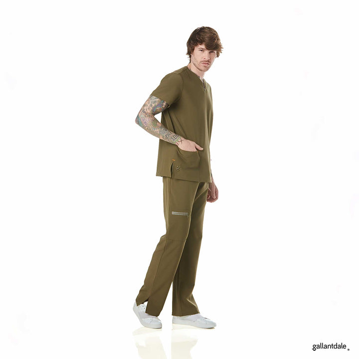 pijama para hombre en color verde