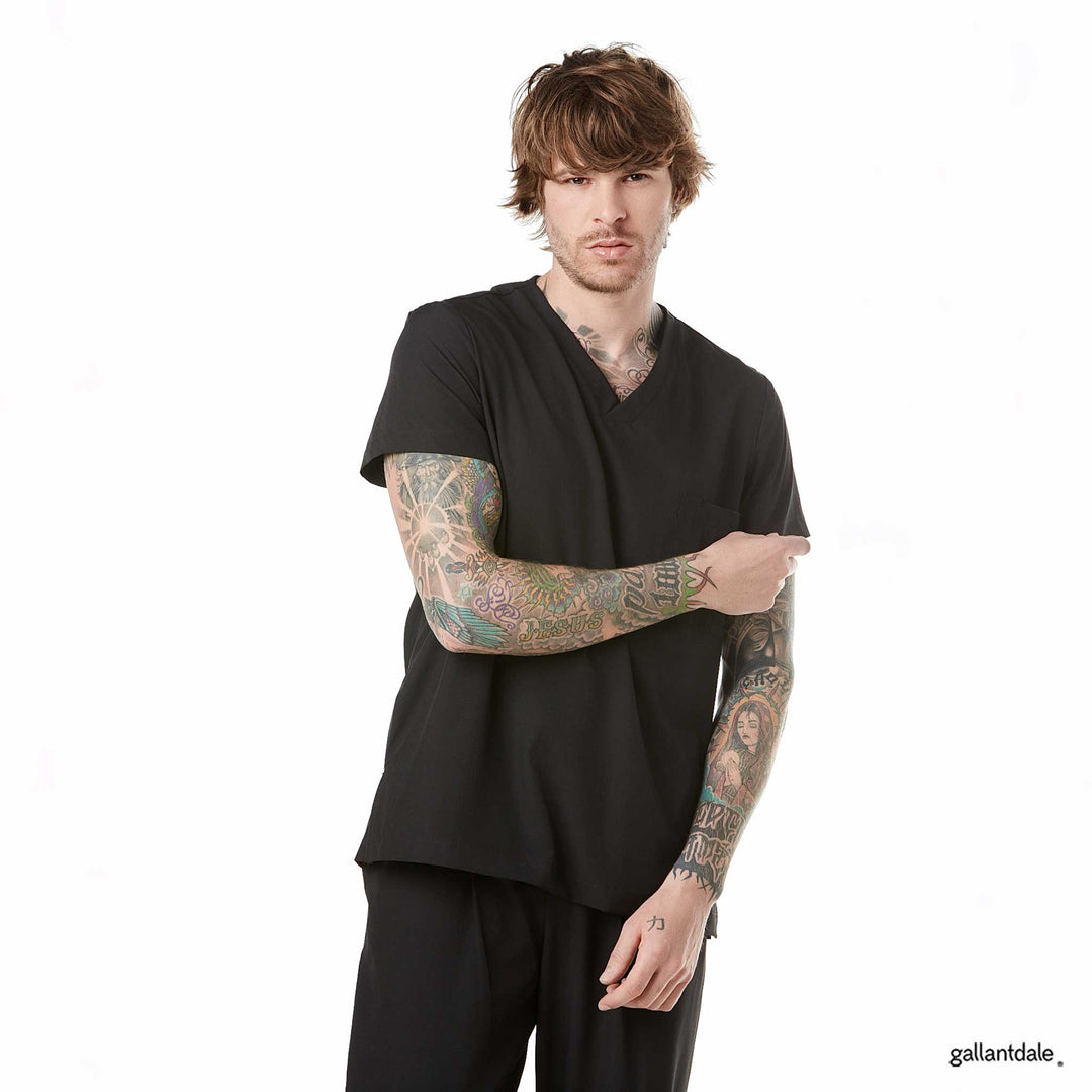 pijama para hombre en color negro