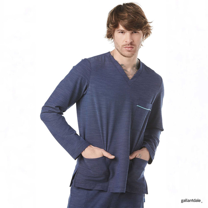 pijama para hombre en color marino