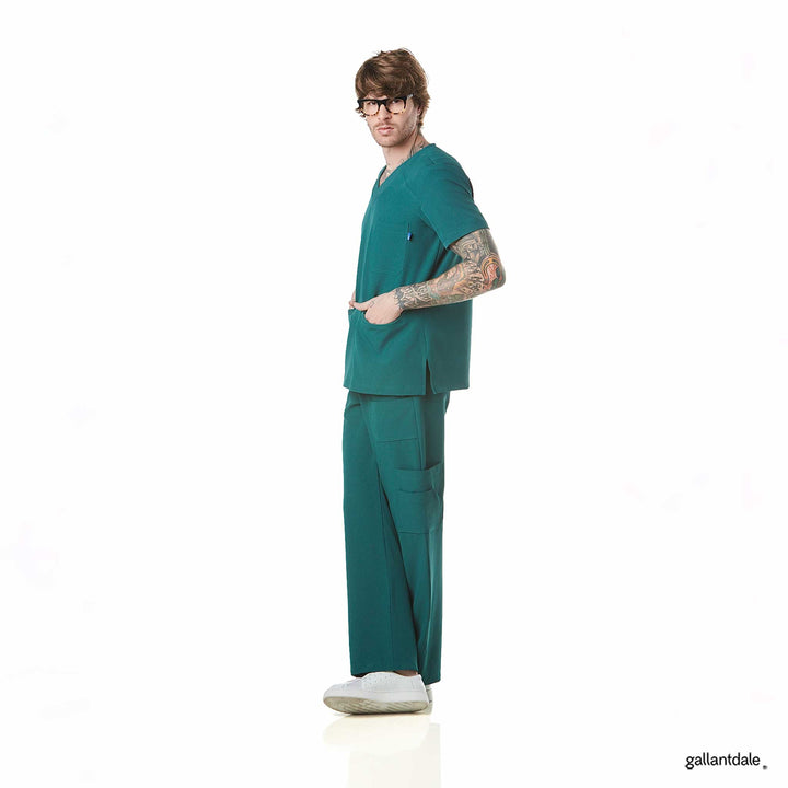 pijama para hombre en color verde
