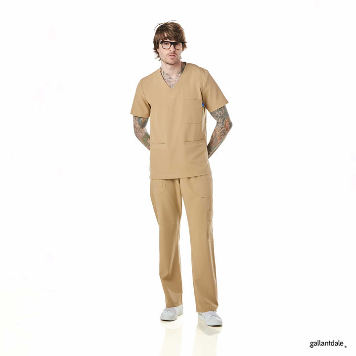 pijama para hombre en color café