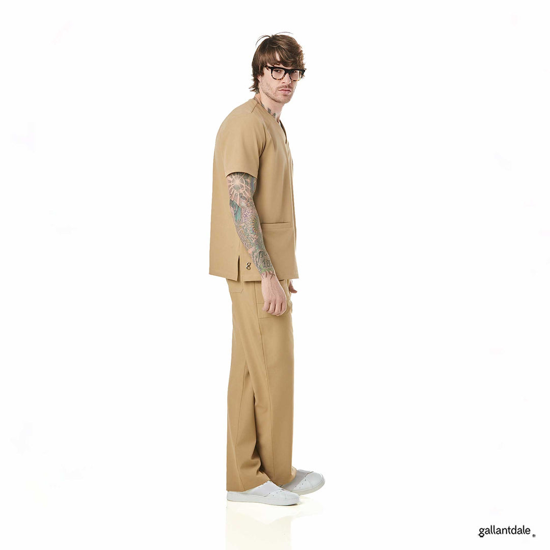 pijama para hombre en color café