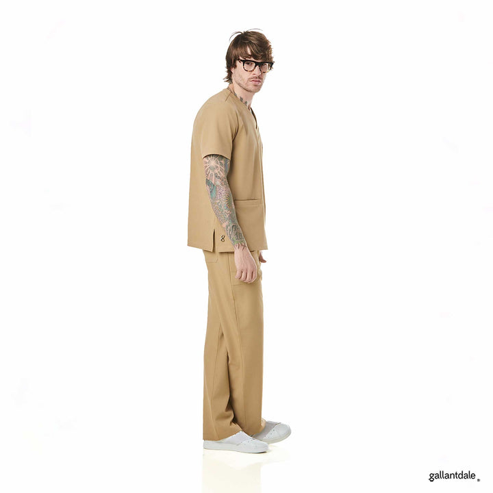 pijama para hombre en color café