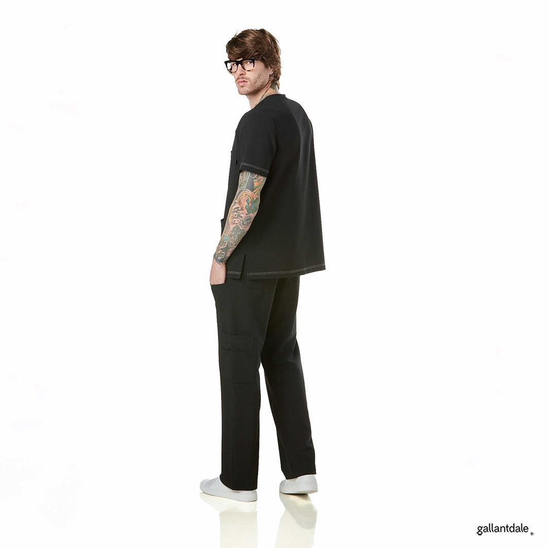 pijama para hombre en color negro