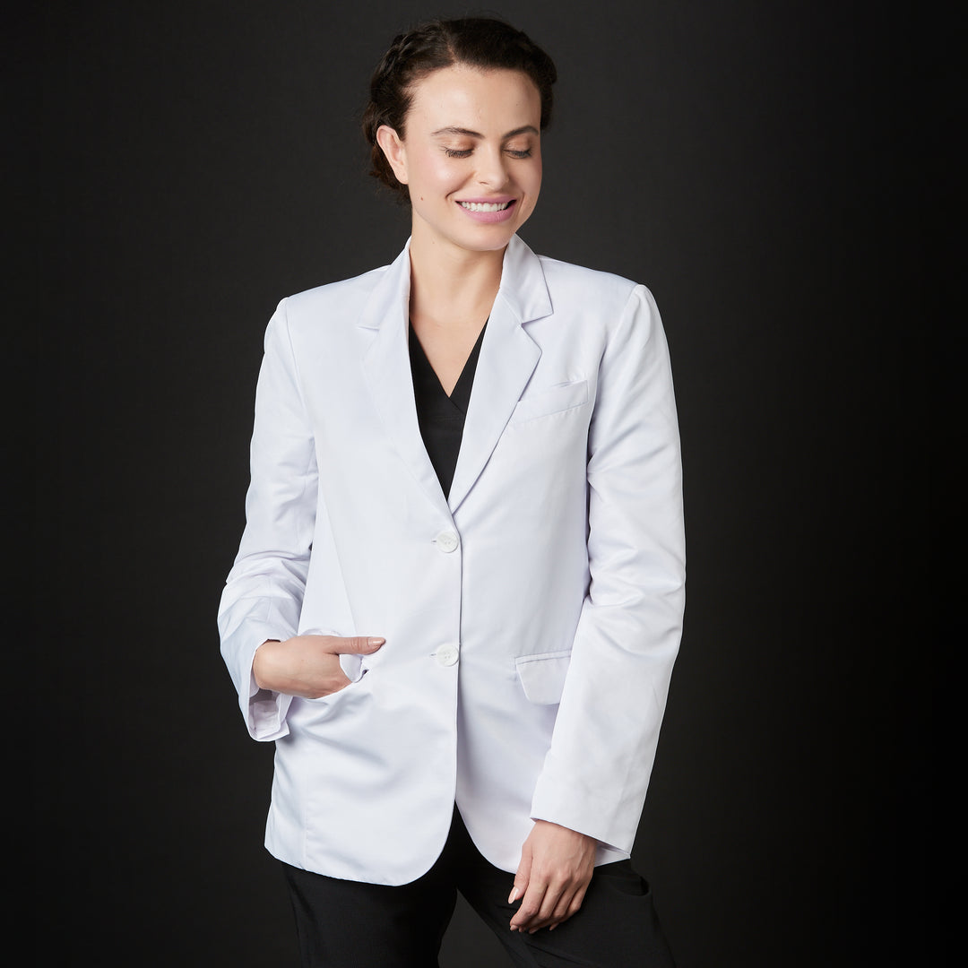 saco para mujer en color blanco