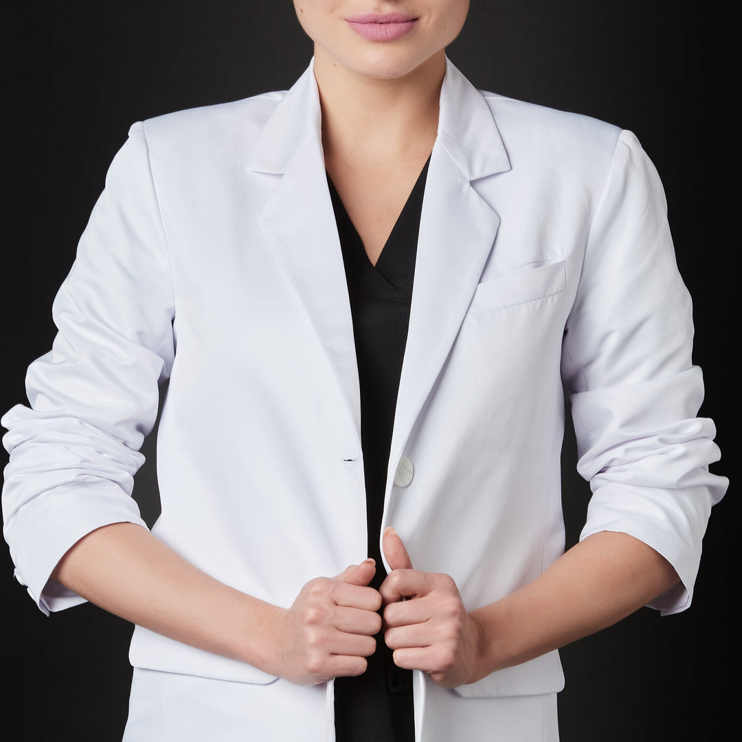 saco para mujer en color blanco