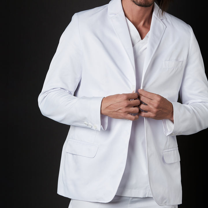 saco para hombre en color blanco