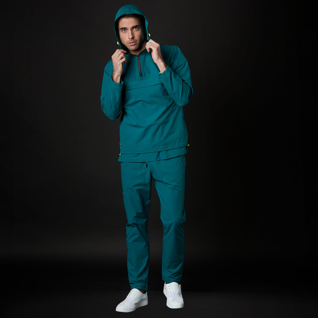 sudadera para hombre en color verde