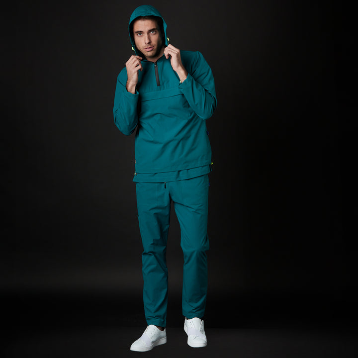 sudadera para hombre en color verde