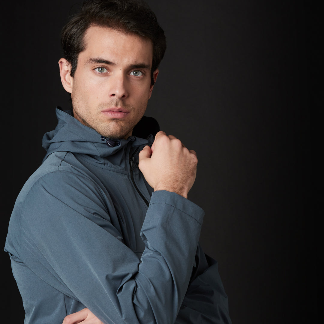 sudadera para hombre en color azul