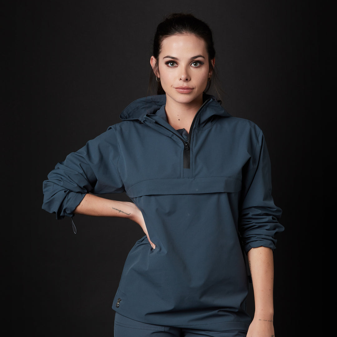 sudadera para mujer en color azul