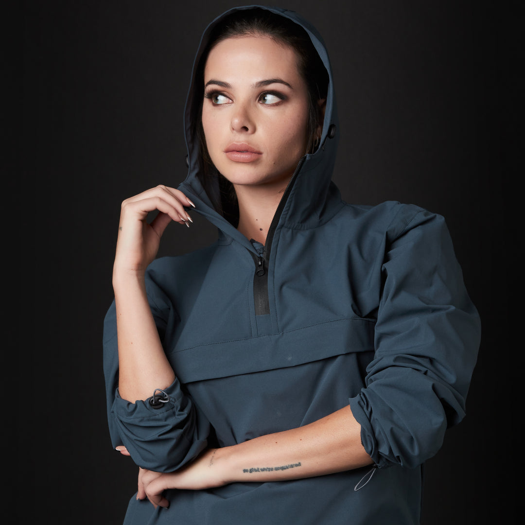 sudadera para mujer en color azul