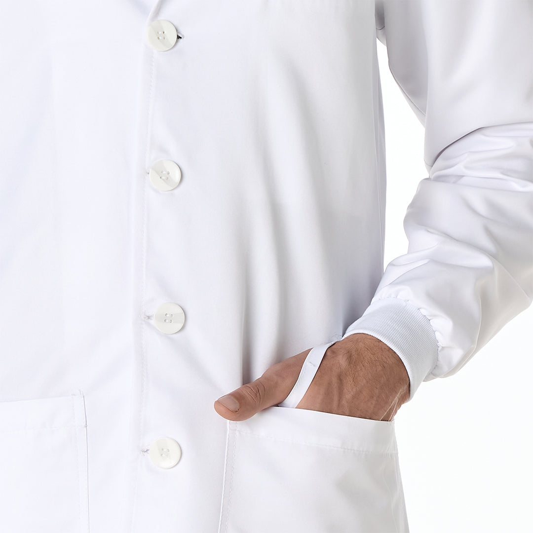 bata toledo para hombre en color blanco