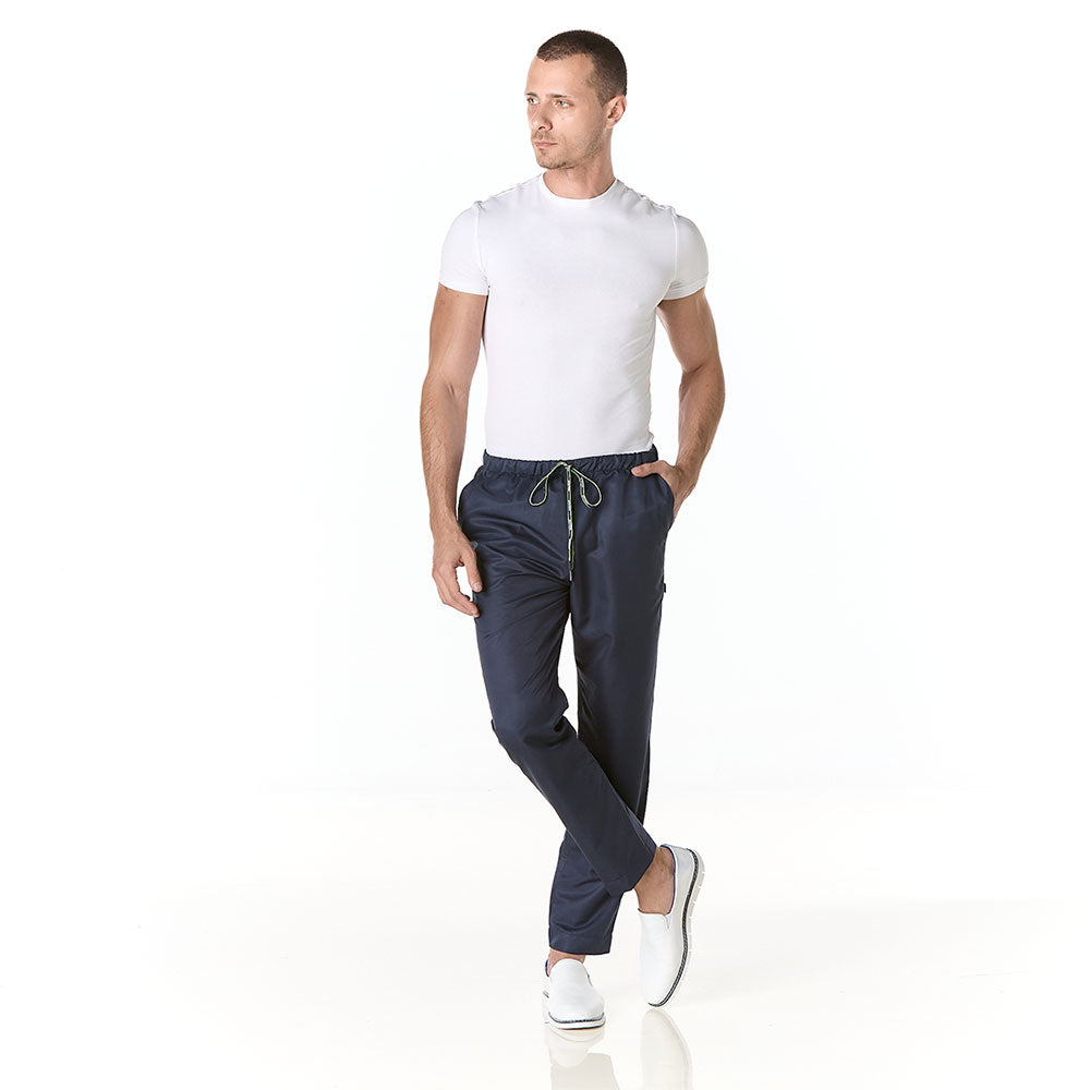 pantalon futura slim caballero para hombre en color marino