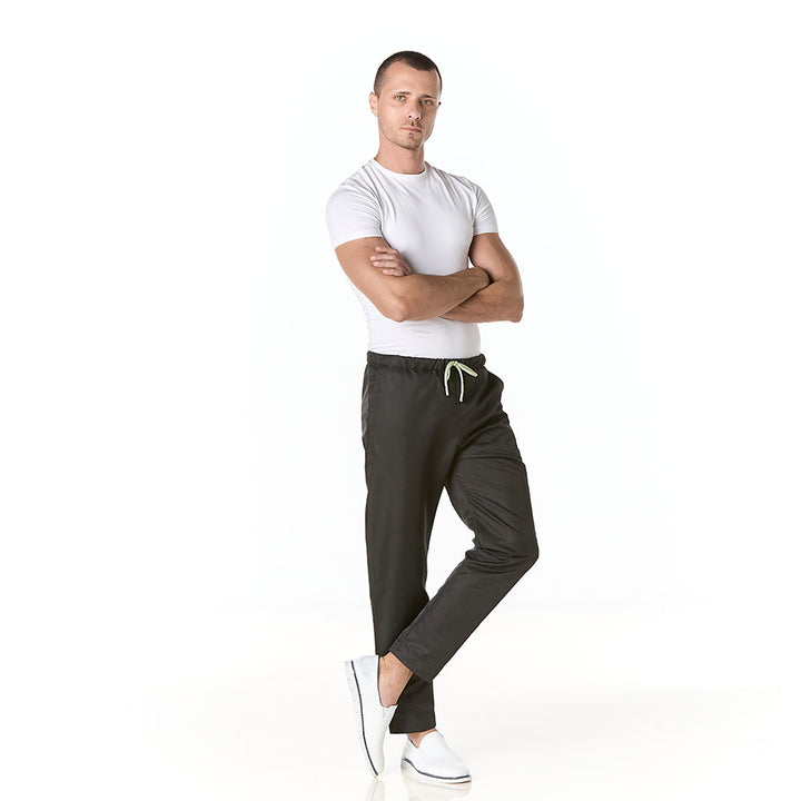 pantalon futura slim caballero para hombre en color negro