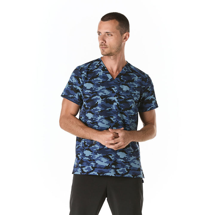 filipina hamilton caballero para hombre en color azul