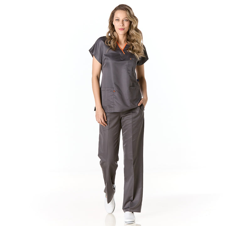 pijama dra quinn dama win antibacsafe para mujer en color azul