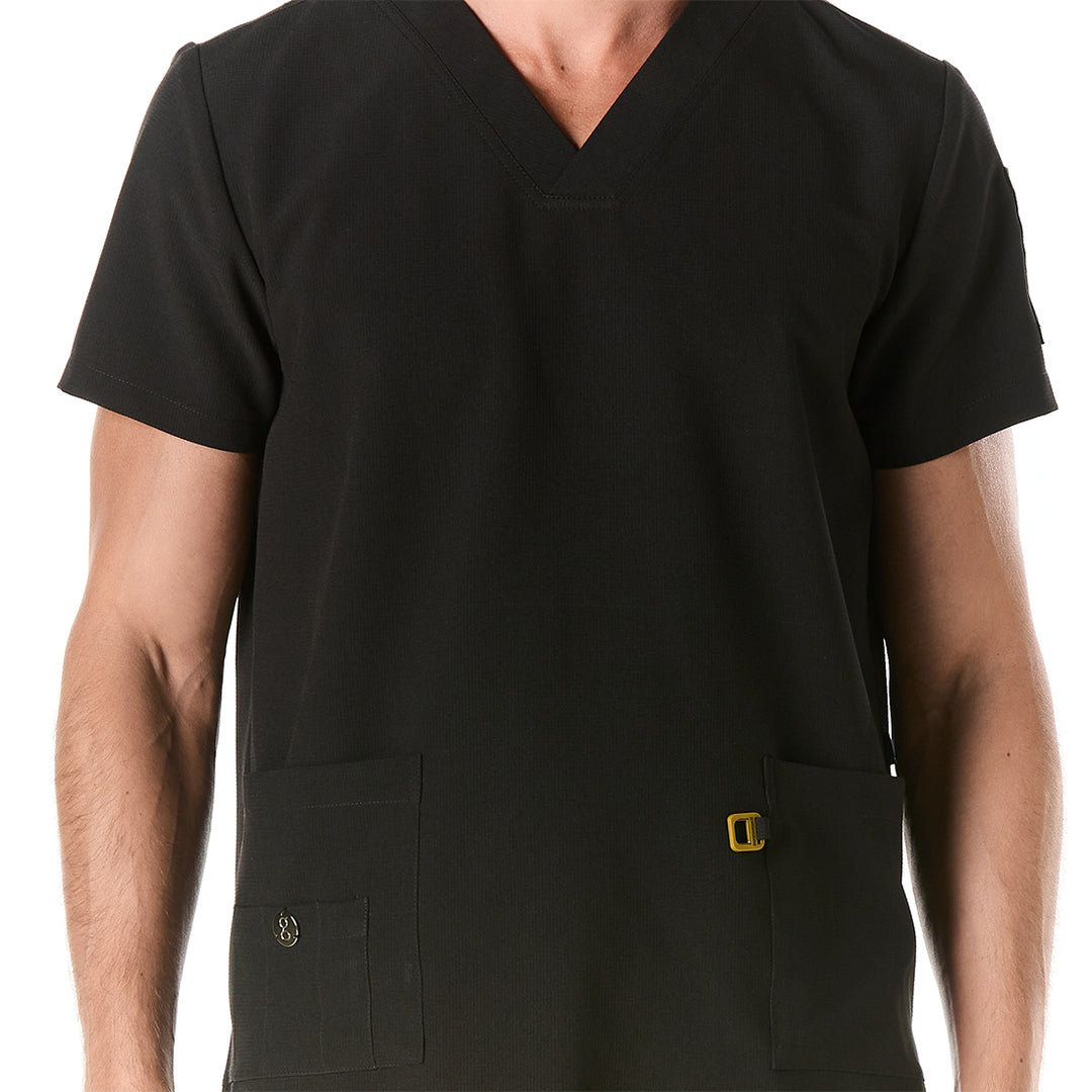 pijama performance caballero para hombre en color negro