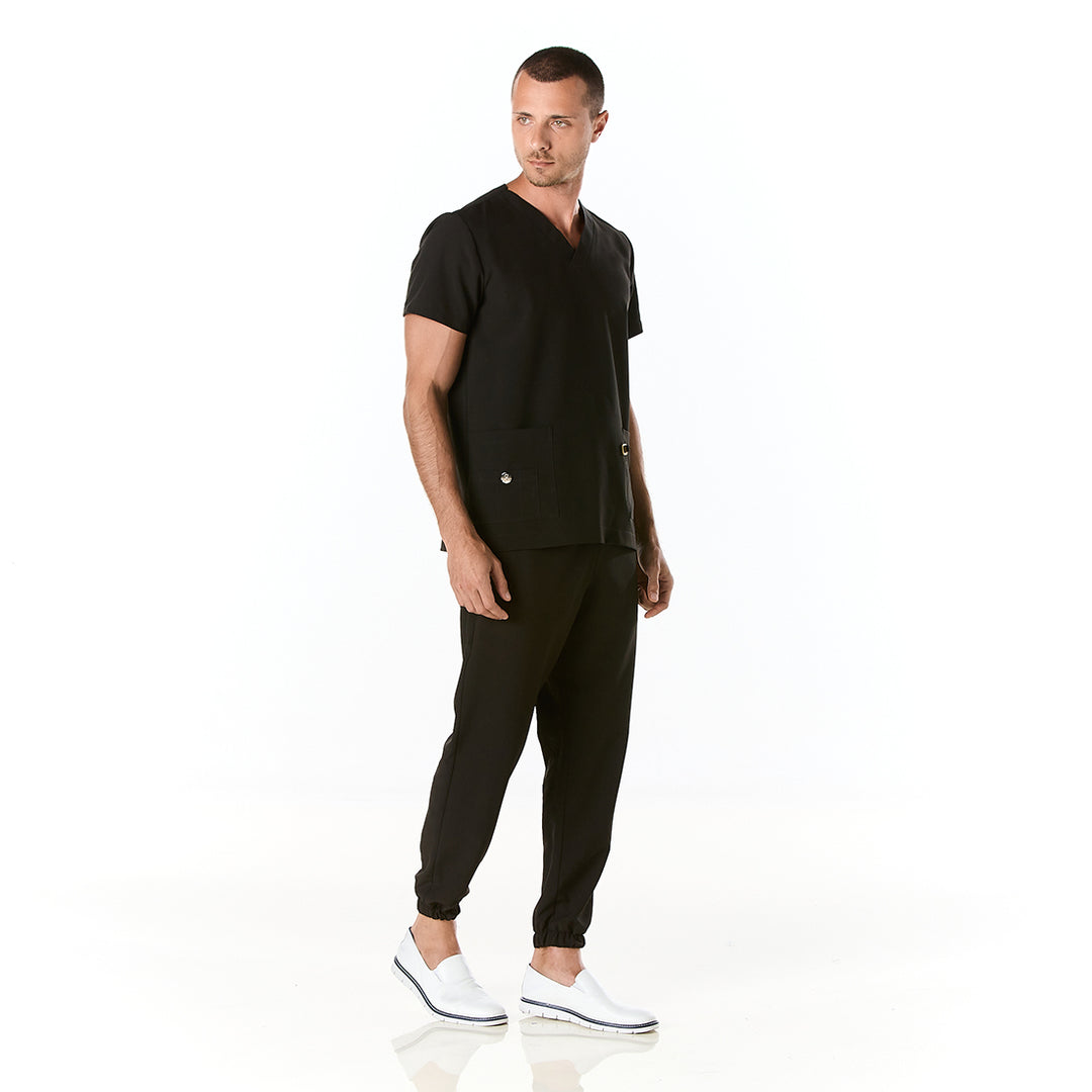 pijama performance caballero para hombre en color negro