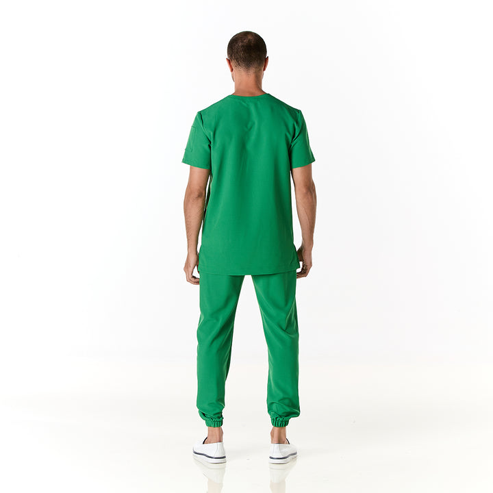 pijama performance caballero para hombre en color verde
