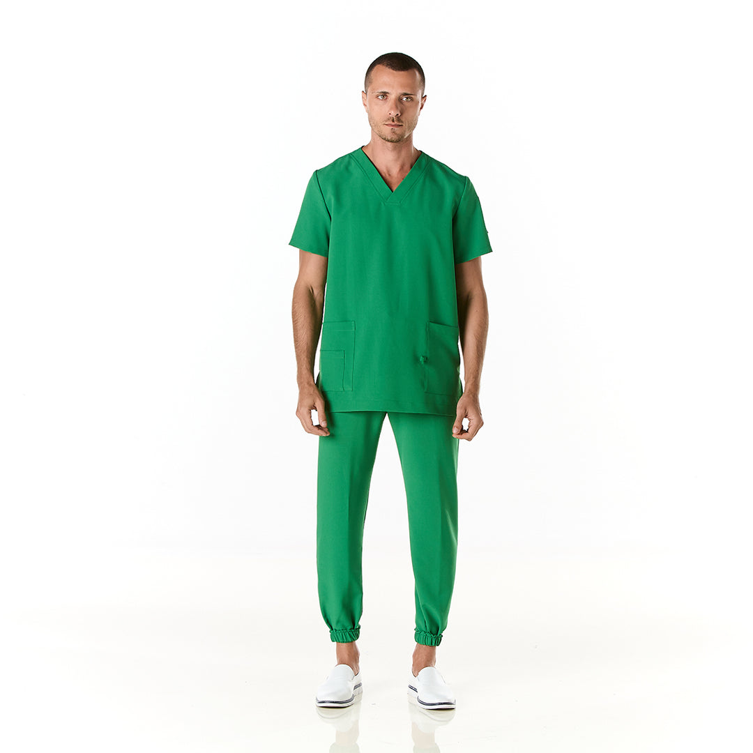 pijama performance caballero para hombre en color verde