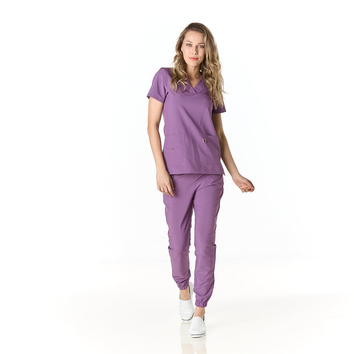 pijama performance dama para mujer en color morado