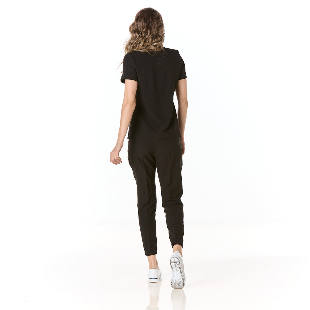 pijama performance dama para mujer en color negro