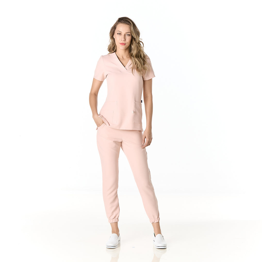 pijama performance dama para mujer en color rosa