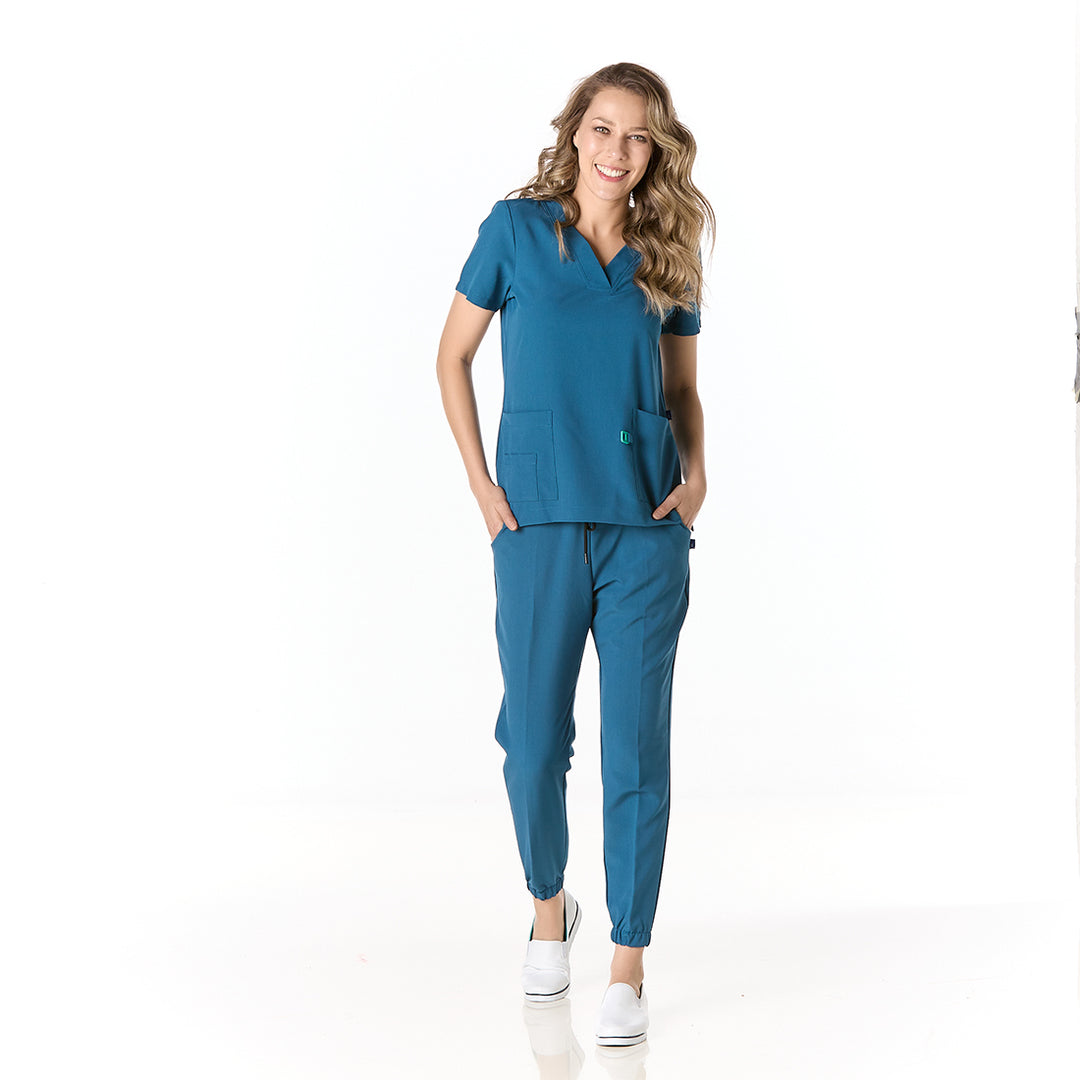 pijama performance dama para mujer en color azul